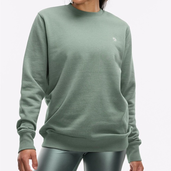 NWT PELOTON Fleece Crew Agave - Picture 1 of 5